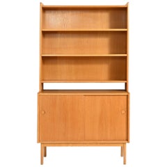 Scandinavian Oak Bookcase