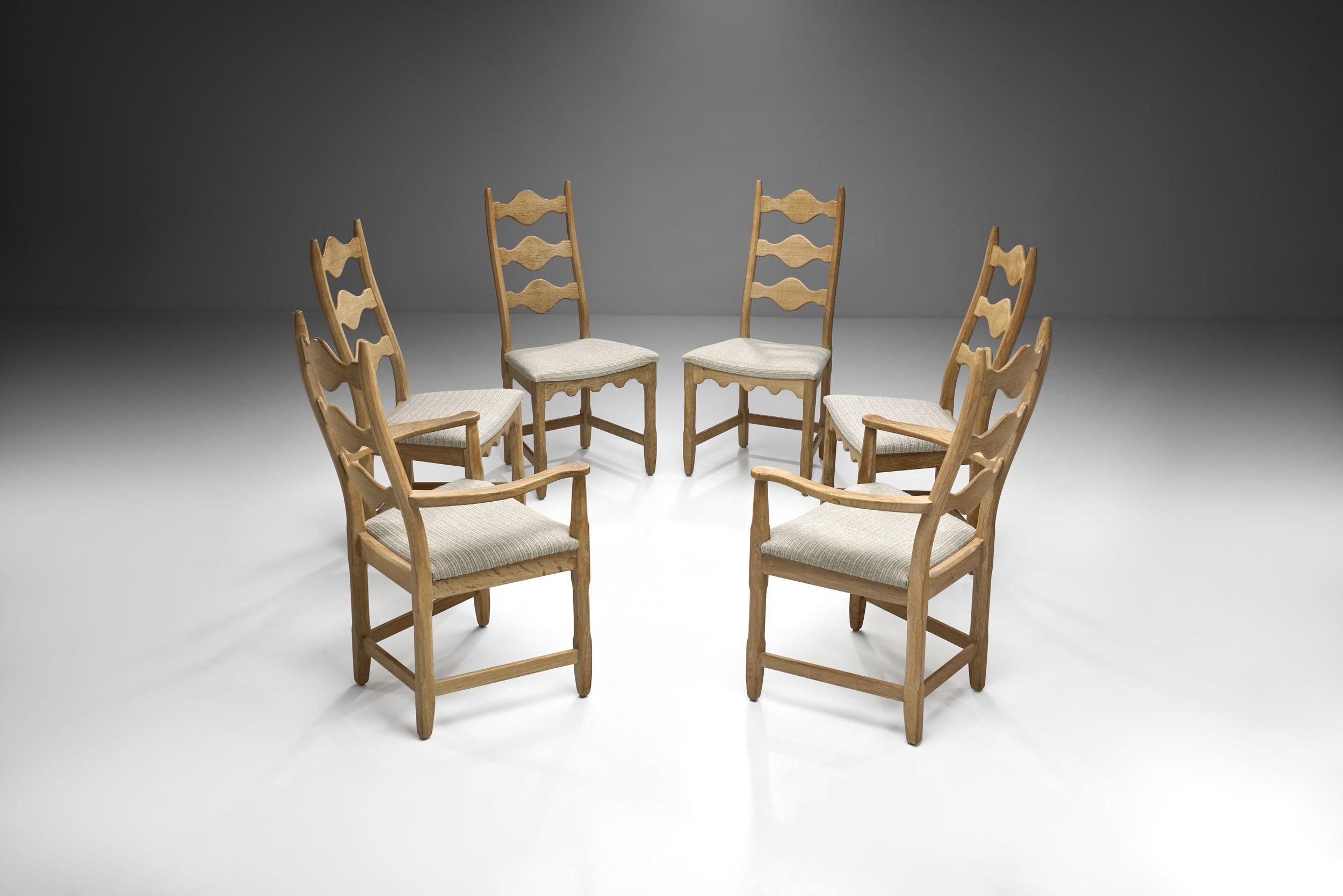 Scandinavian Oak Dining Set, Scandinavia, circa 1950s 3