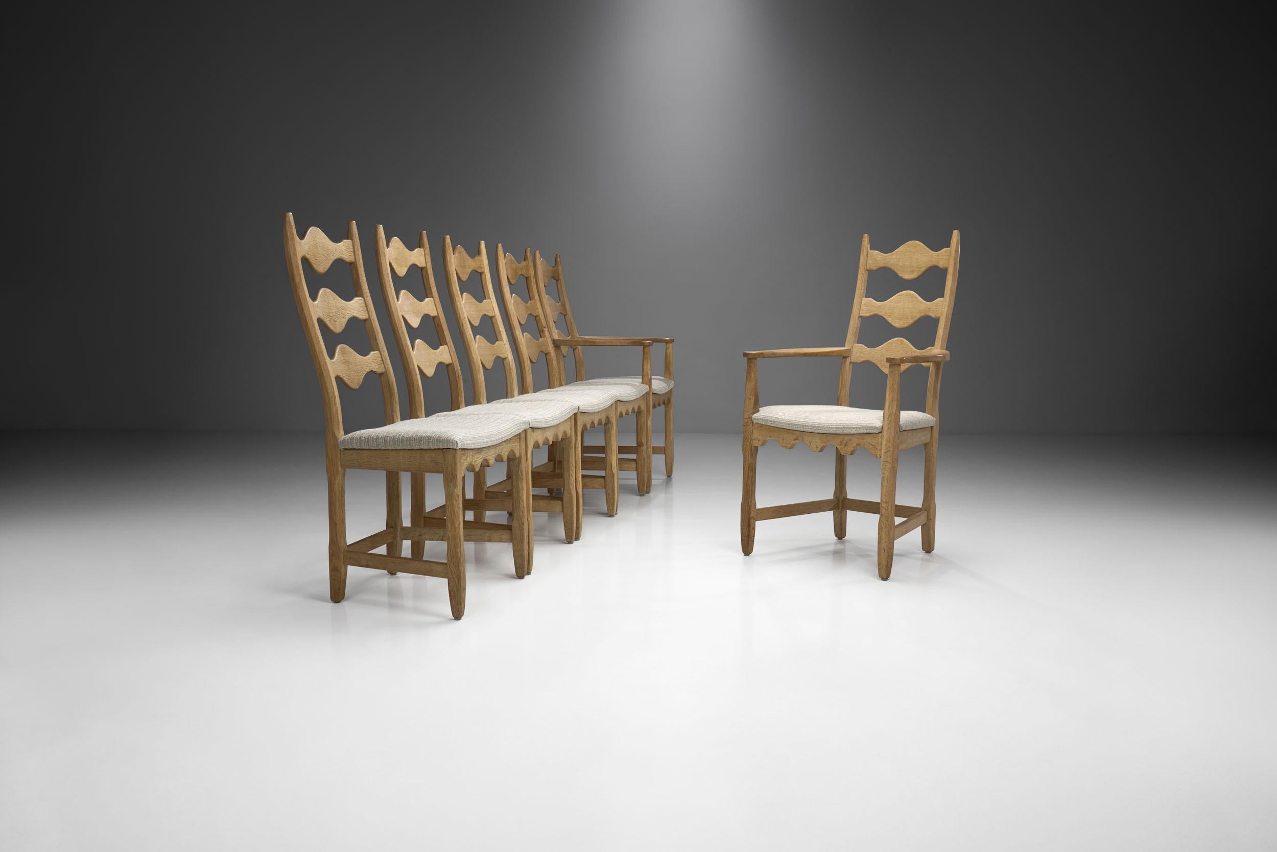 Scandinavian Oak Dining Set, Scandinavia, circa 1950s 1