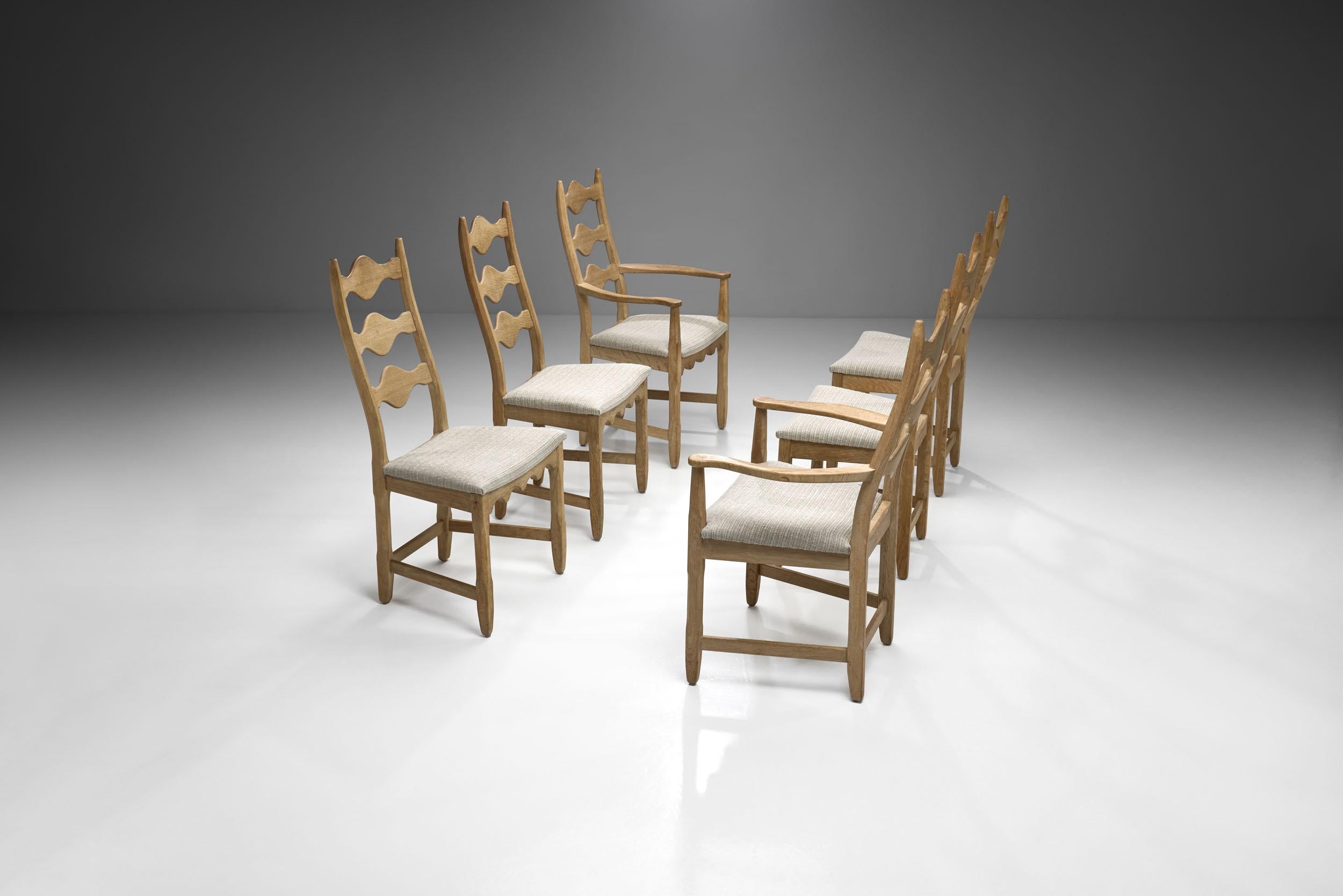 Scandinavian Oak Dining Set, Scandinavia, circa 1950s 2