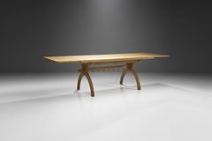 Scandinavian Oak Dining Table, Scandinavia, circa 1950s