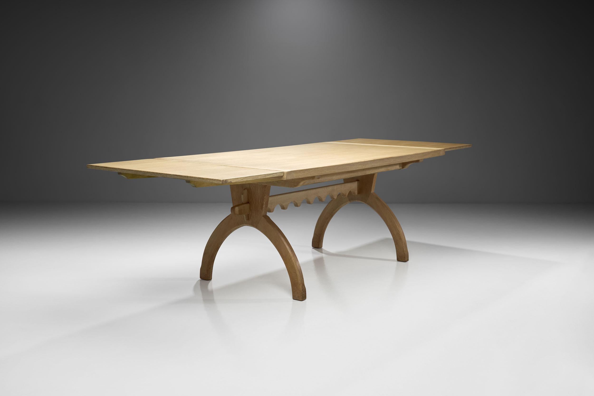 Scandinavian Modern Scandinavian Oak Dining Table, Scandinavia, circa 1950s
