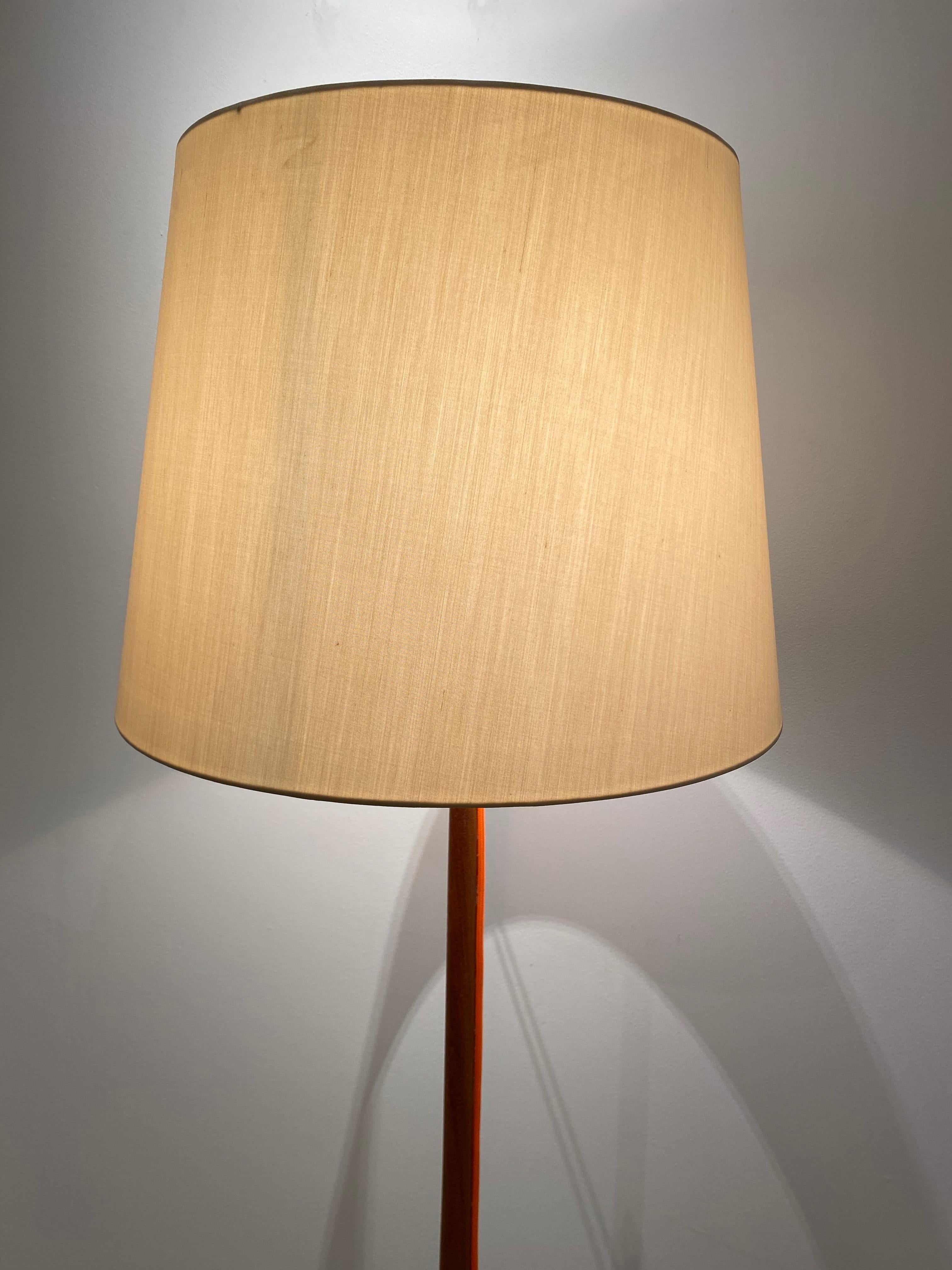Scandinavian Oak Floor Lamp In Good Condition In New York, NY