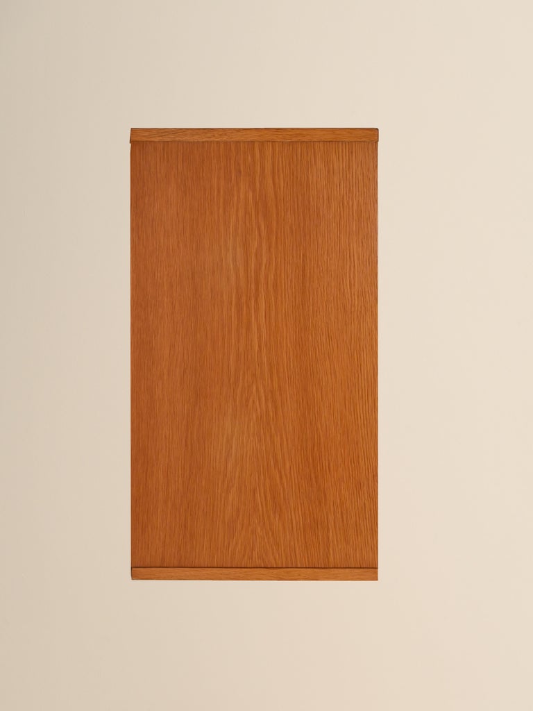 Scandinavian Oak Nightstand at 1stDibs