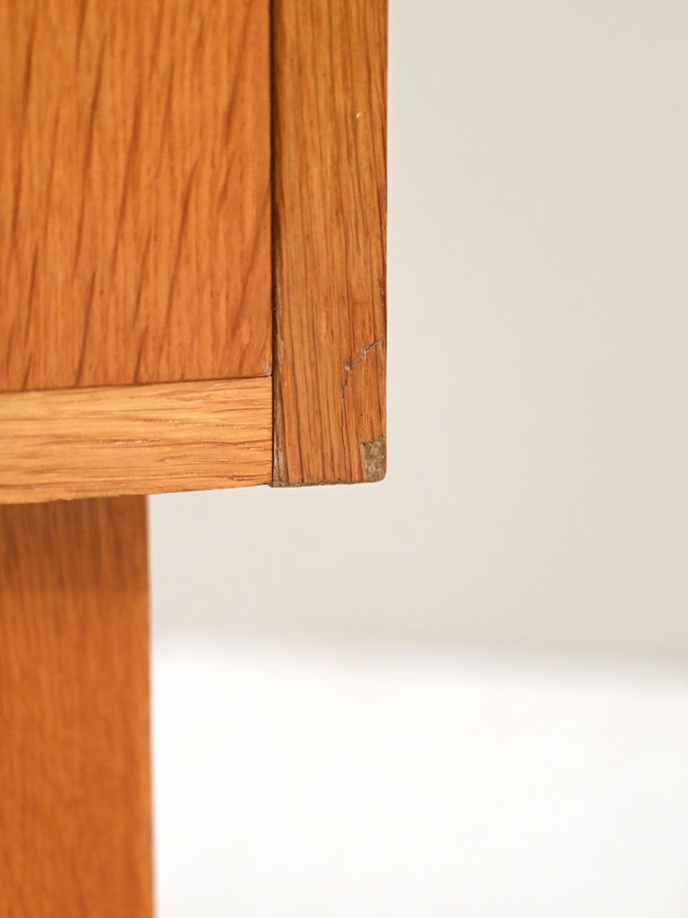 Scandinavian Oak Nightstand For Sale at 1stDibs