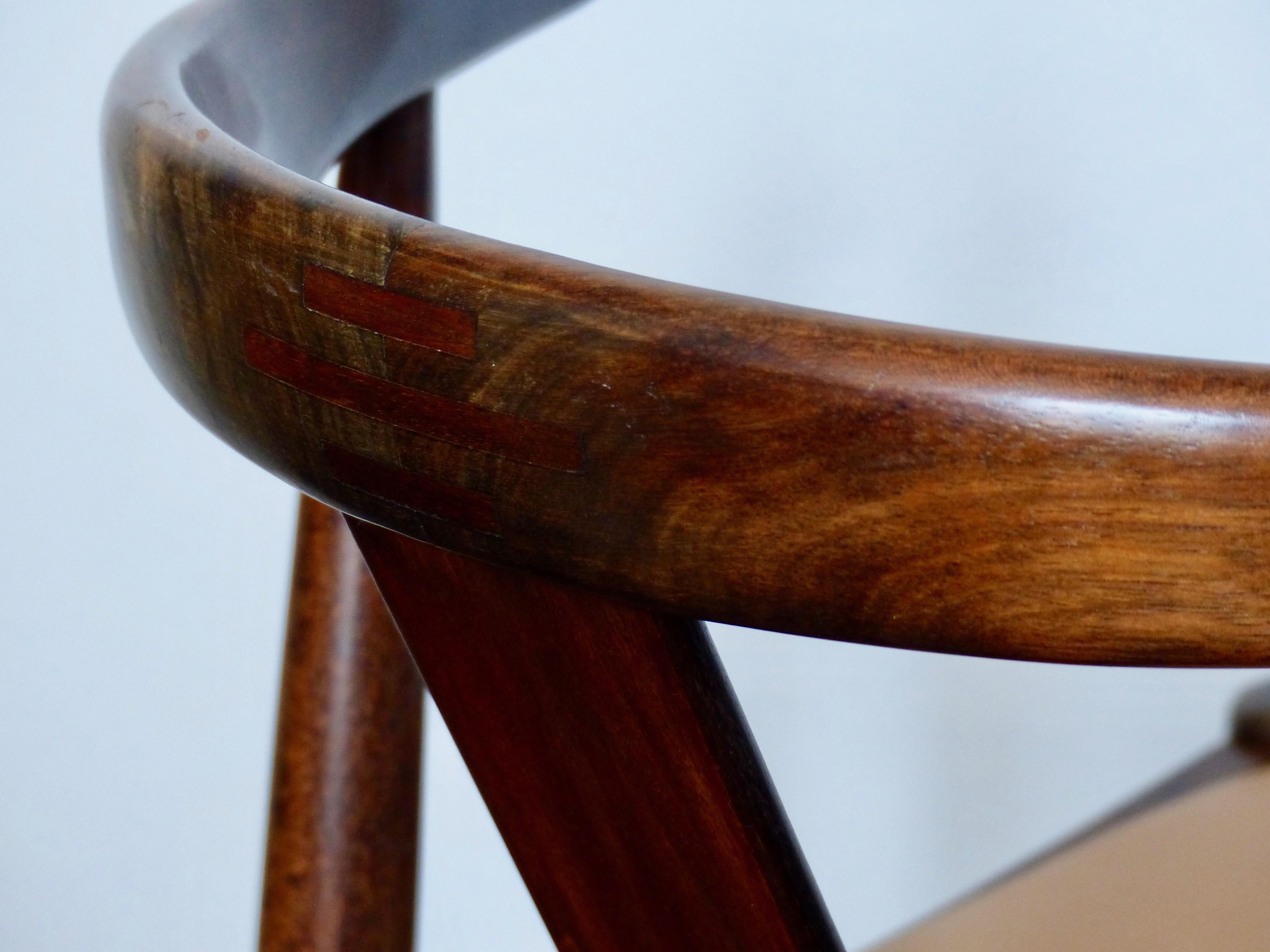 Scandinavian Modern Scandinavian Office Chair or Armchair Dyrlund