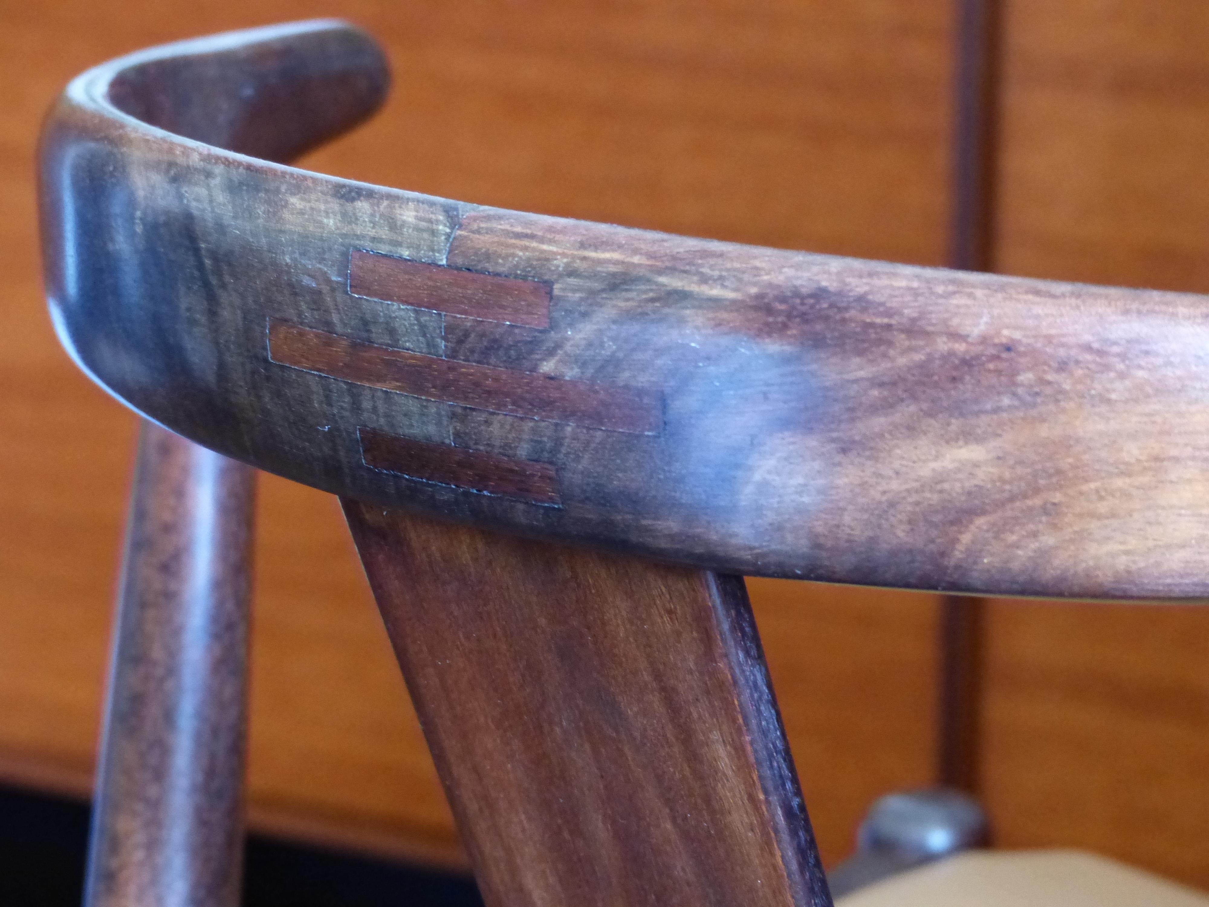 Mid-20th Century Scandinavian Office Chair or Armchair Dyrlund