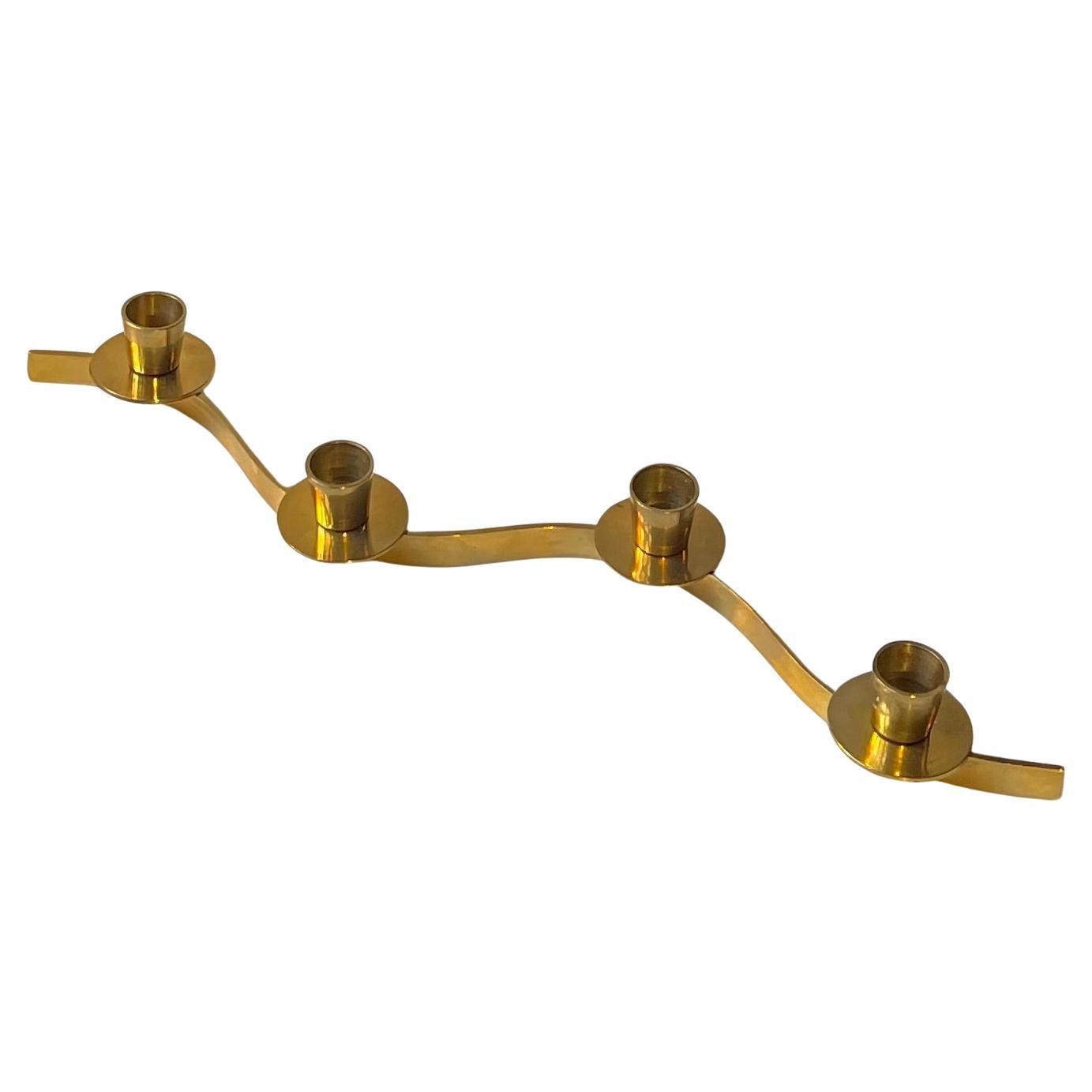 Scandinavian Organic Candelabra in the Style of Josef Frank, 1960s For Sale