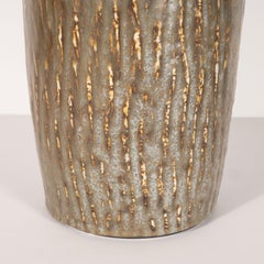 Scandinavian Organic Midcentury Ceramic Vase by Gunnar Nyland for Rörstrand