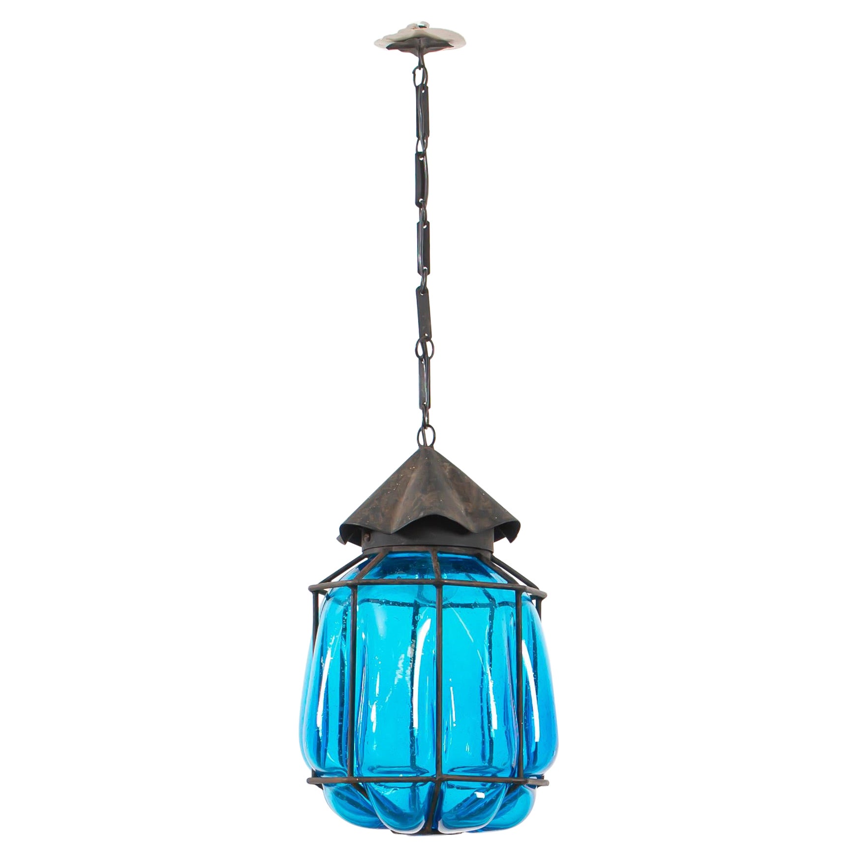 Scandinavian Outdoor Ceiling Light, Norway, 1960s