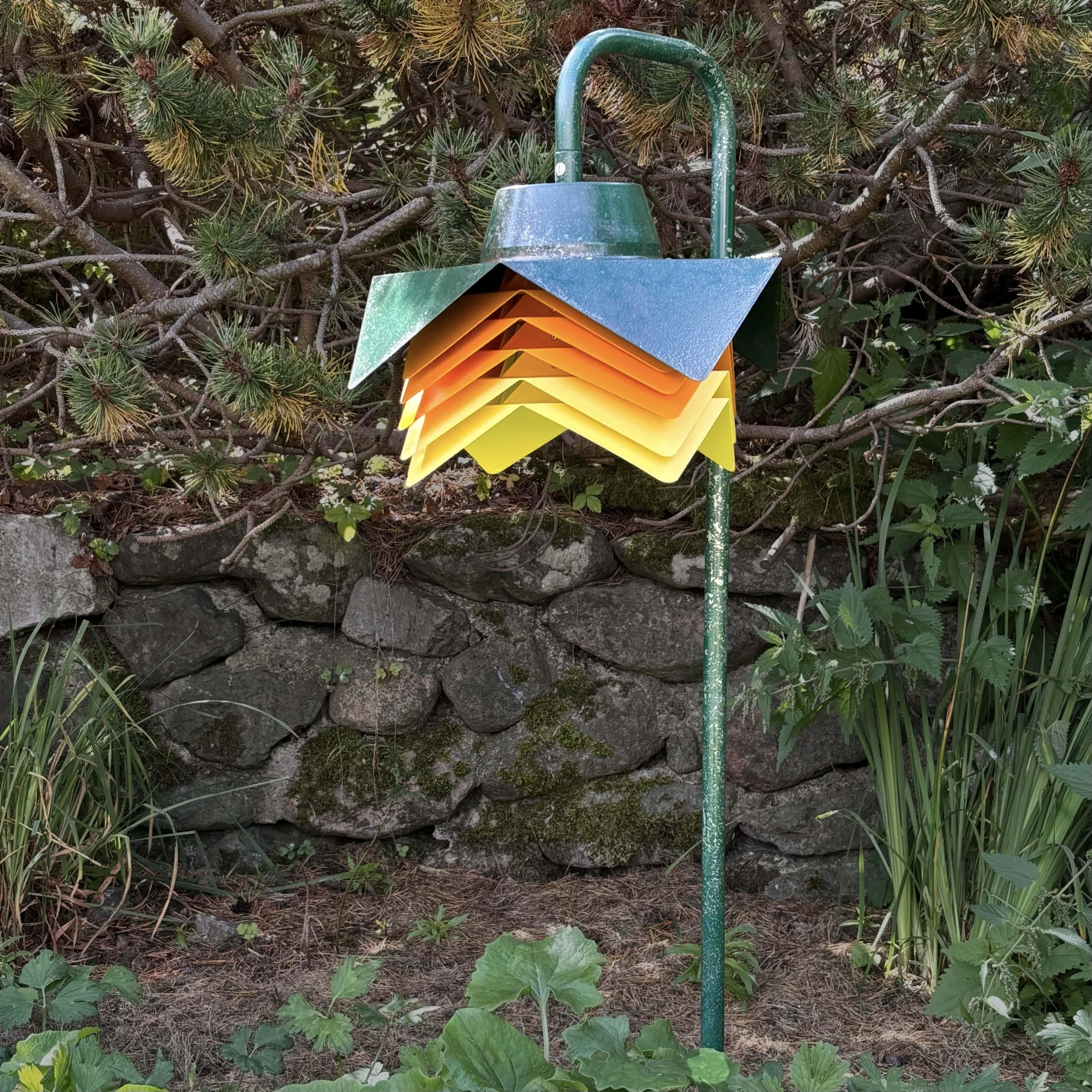 Scandinave moderne Lampe de jardin d'extérieur scandinave Model No No 672, BITO, Danemark, années 1960 en vente