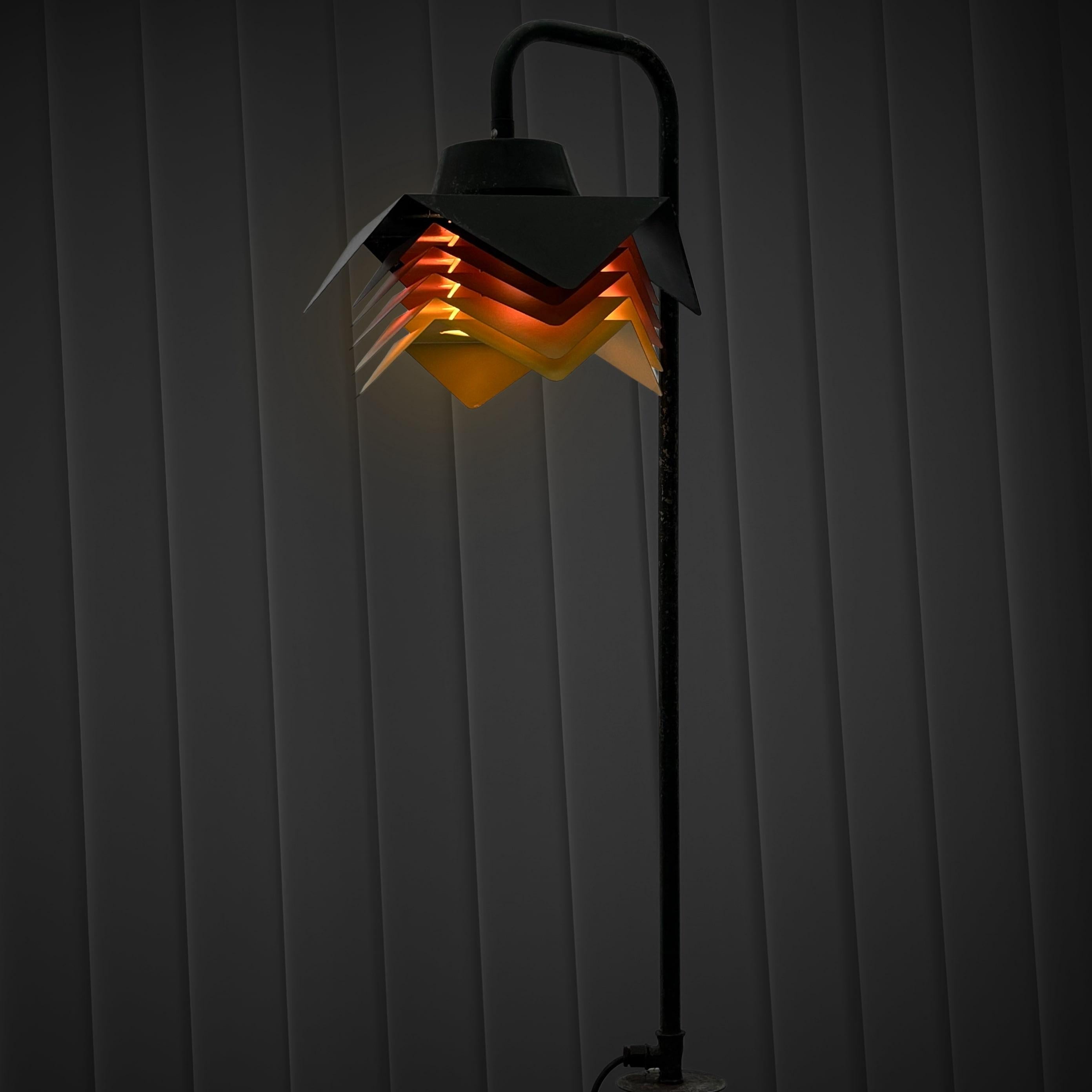 Danois Lampe de jardin d'extérieur scandinave Model No No 672, BITO, Danemark, années 1960 en vente