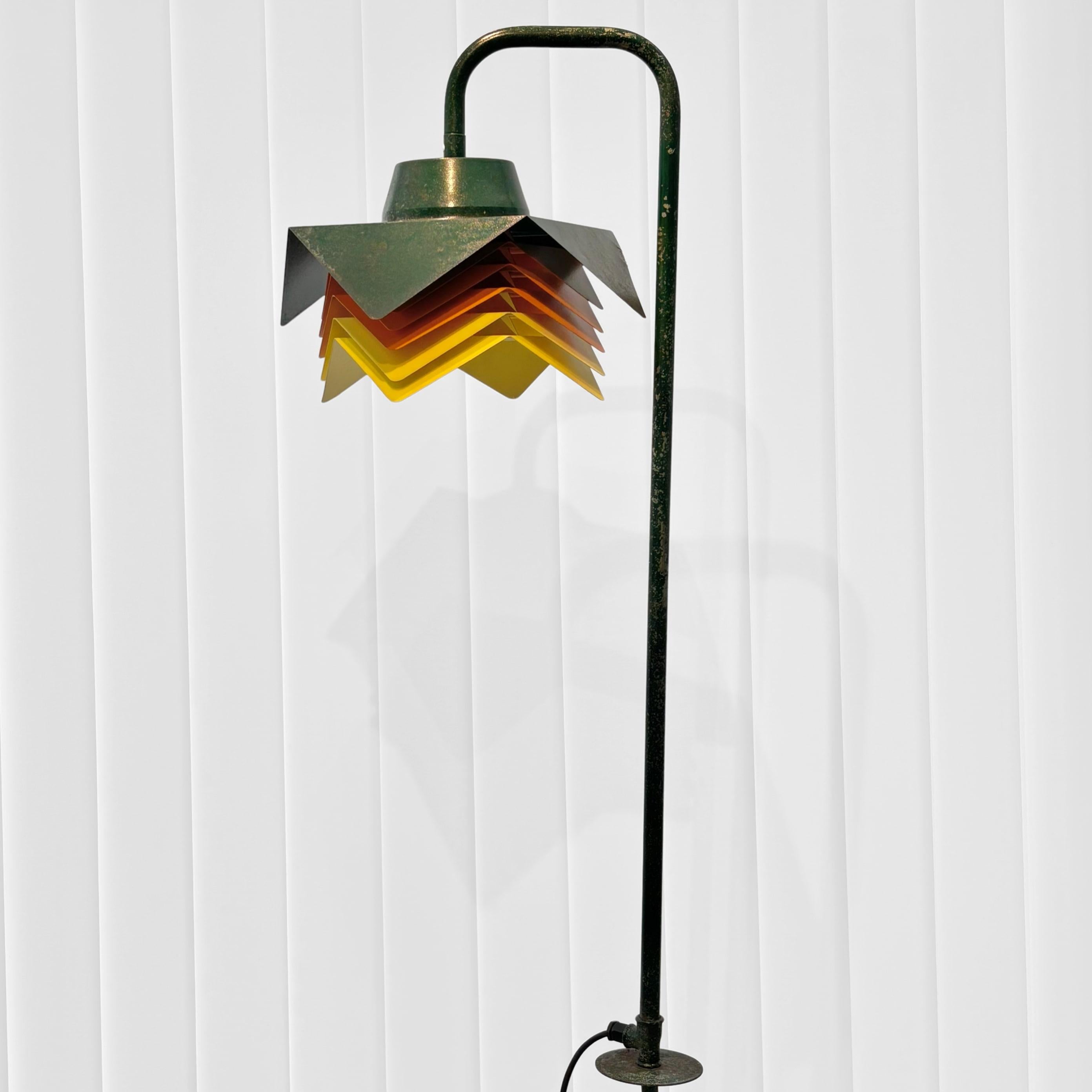 Lampe de jardin d'extérieur scandinave Model No No 672, BITO, Danemark, années 1960 Bon état - En vente à Forserum, SE