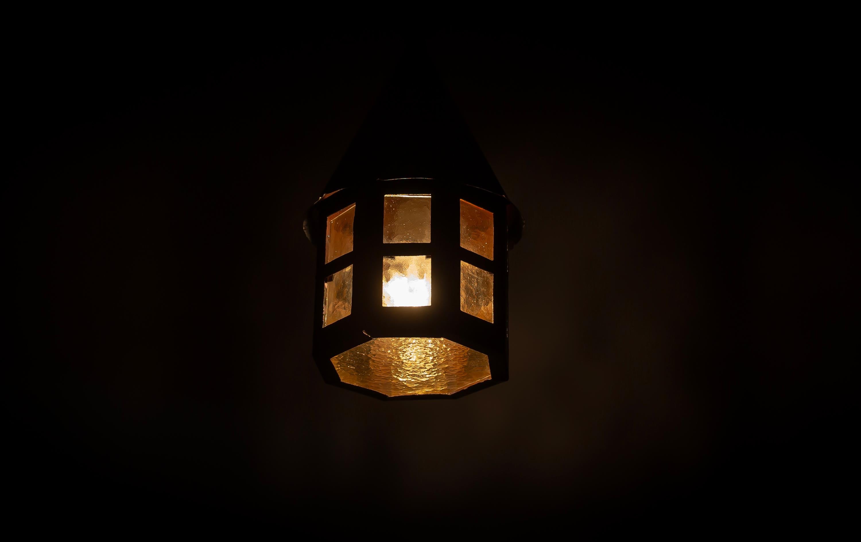 Scandinavian Outdoor Porch Ceiling Light, 1960s 1