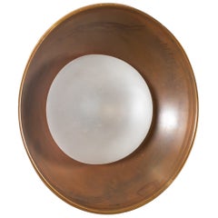 Scandinavian Outdoor Wall Light in Copper, 1970s