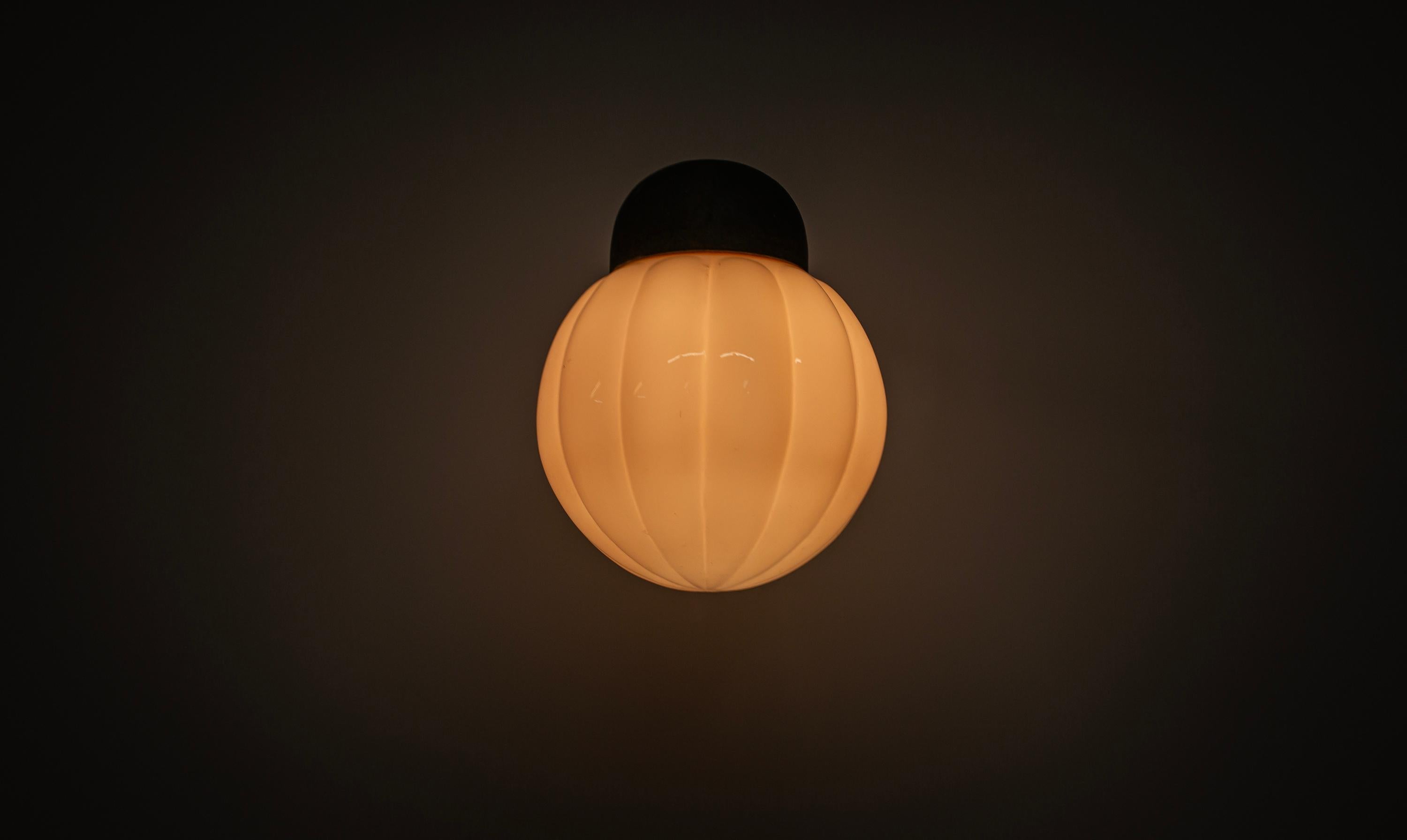 Scandinavian Outdoor Wall Light, Norway, 1960s For Sale 5
