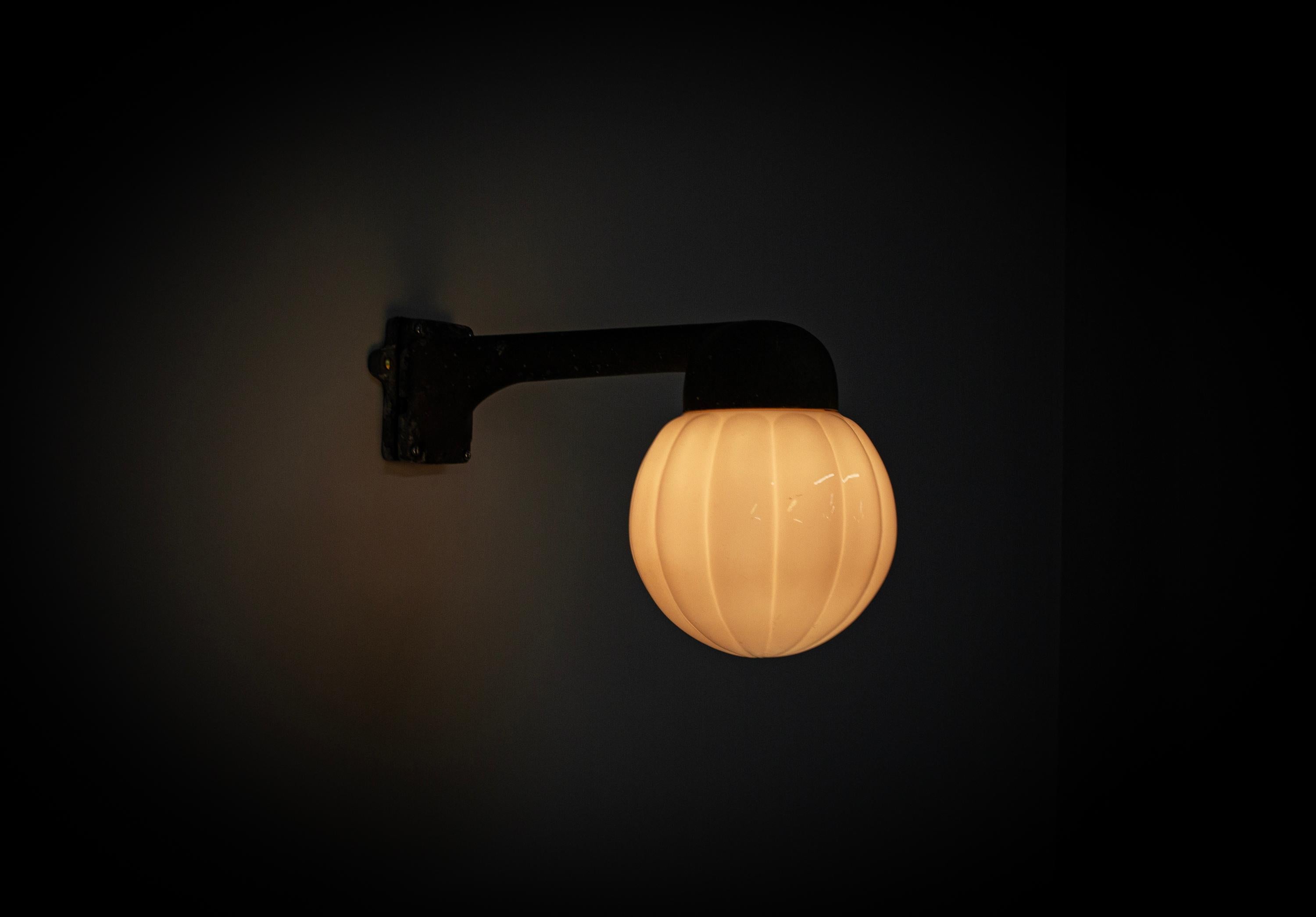 Scandinavian Outdoor Wall Light, Norway, 1960s For Sale 6