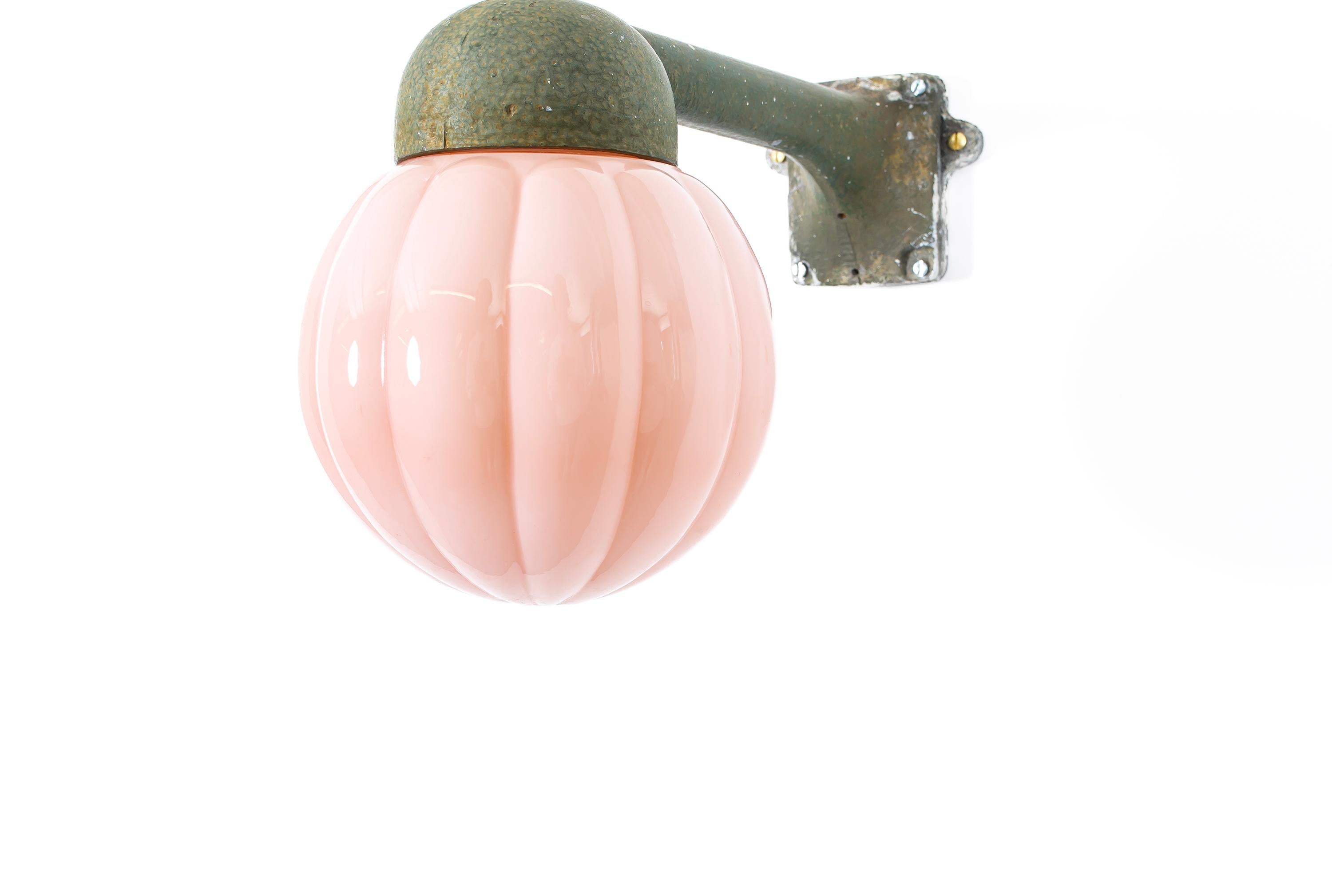 Scandinavian Outdoor Wall Light, Norway, 1960s In Good Condition For Sale In Oslo, NO