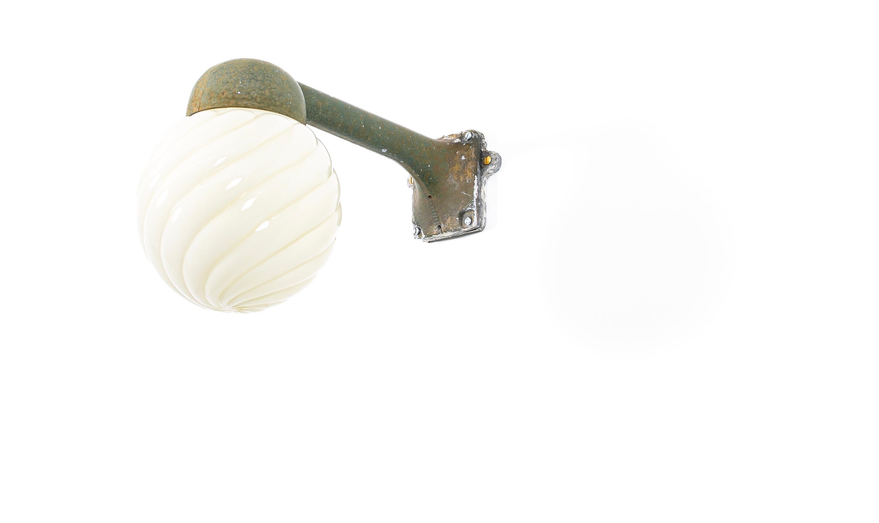 Mid-20th Century Scandinavian Outdoor Wall Light, Norway, 1960s For Sale