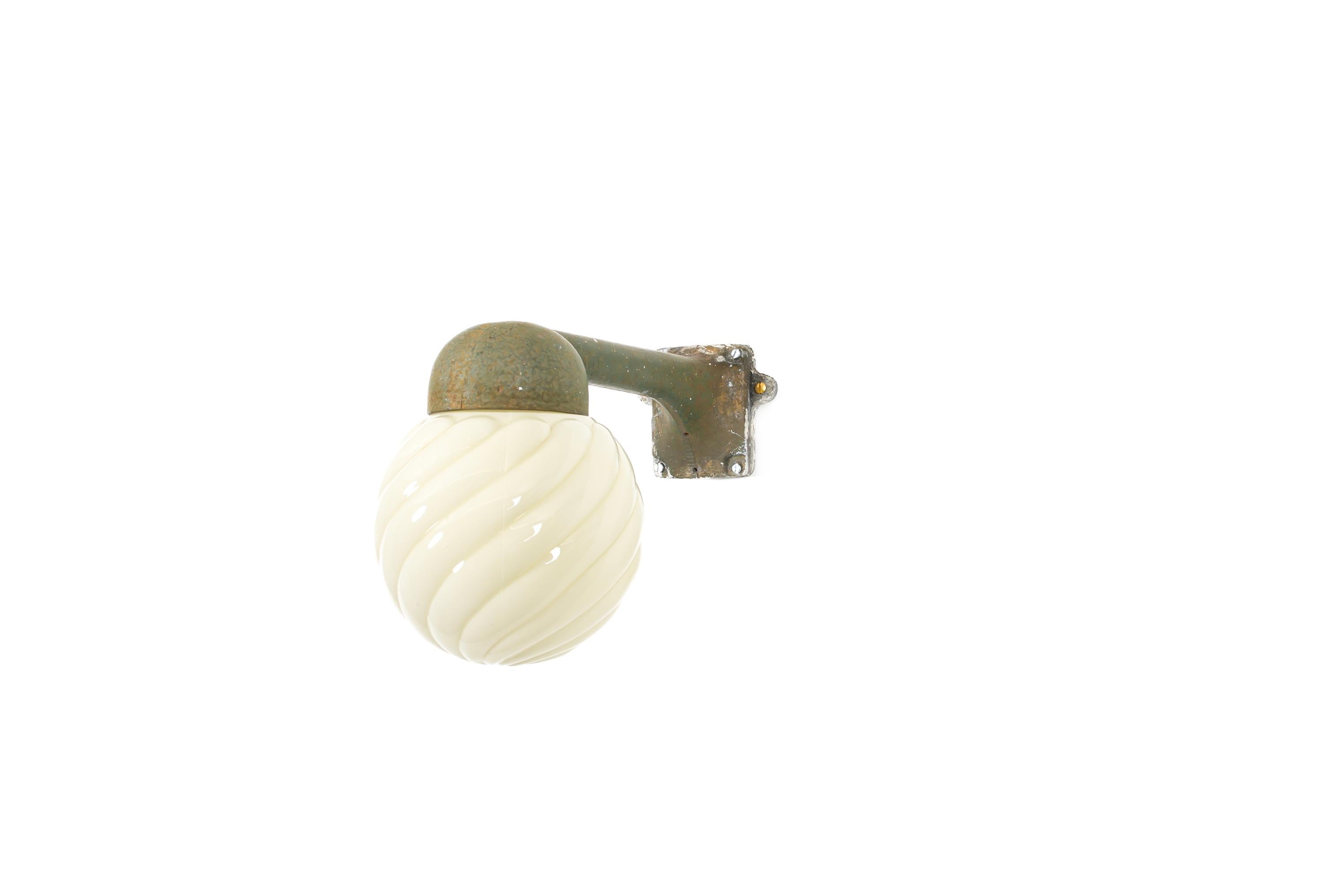 Scandinavian Outdoor Wall Light, Norway, 1960s For Sale 1