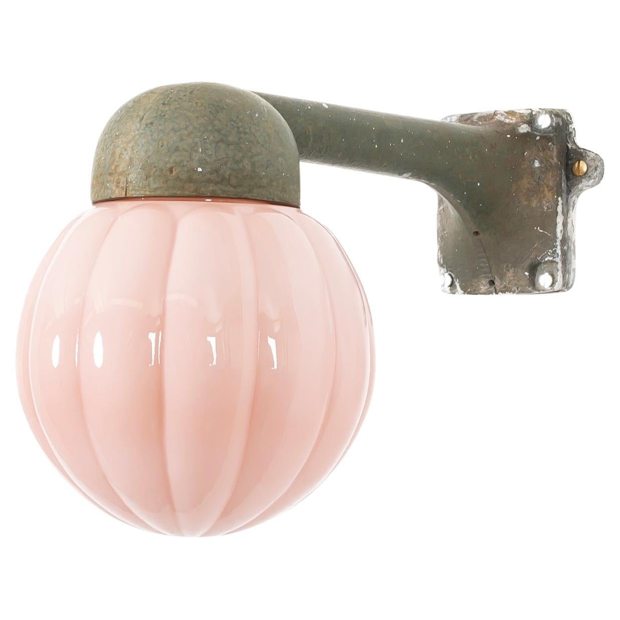 Scandinavian Outdoor Wall Light, Norway, 1960s For Sale
