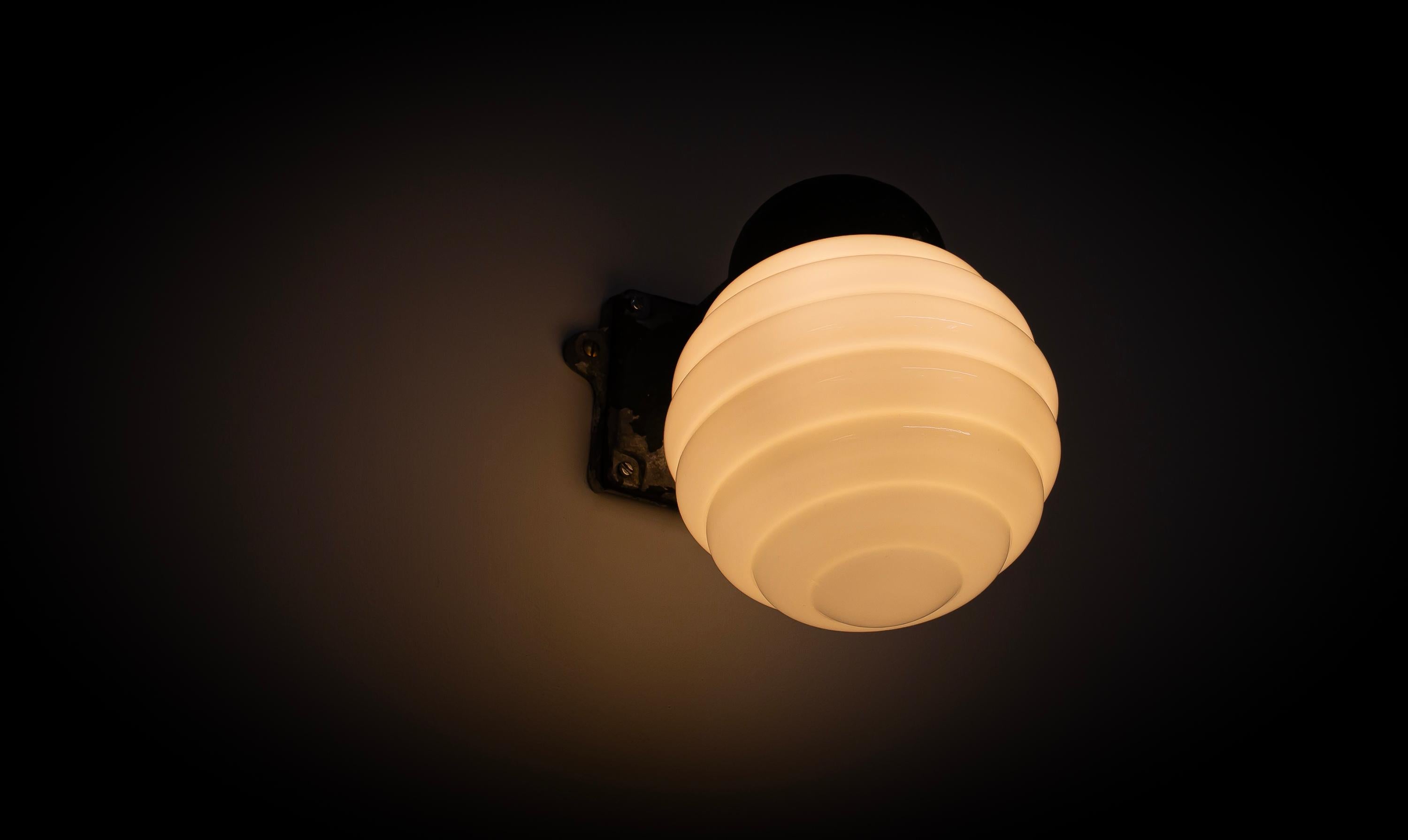 Scandinavian Outdoor Wall Light, Norway, 1960s For Sale 6