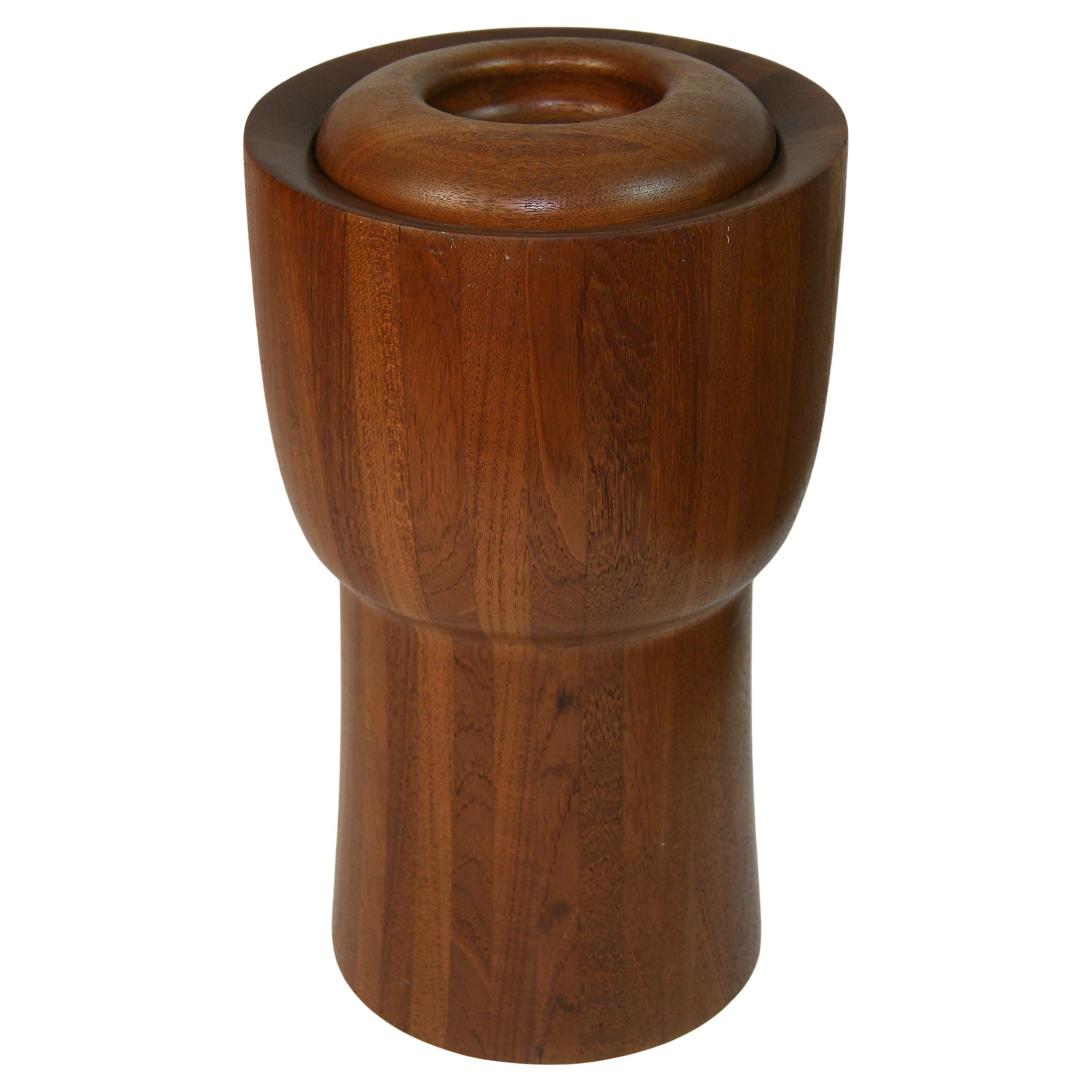 Scandinavian Oversized Teak Ice bucket