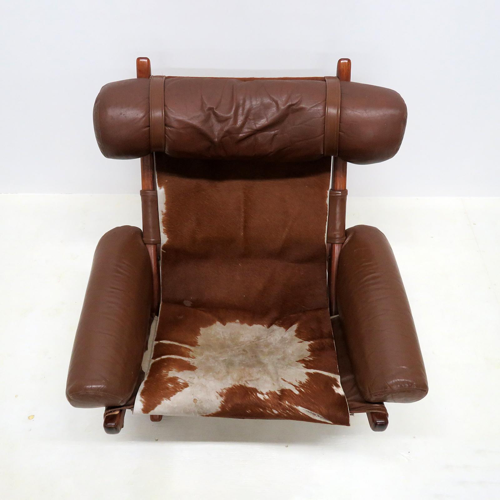 Scandinavian Modern Scandinavian 'Ox' Lounge Chair, 1960 For Sale