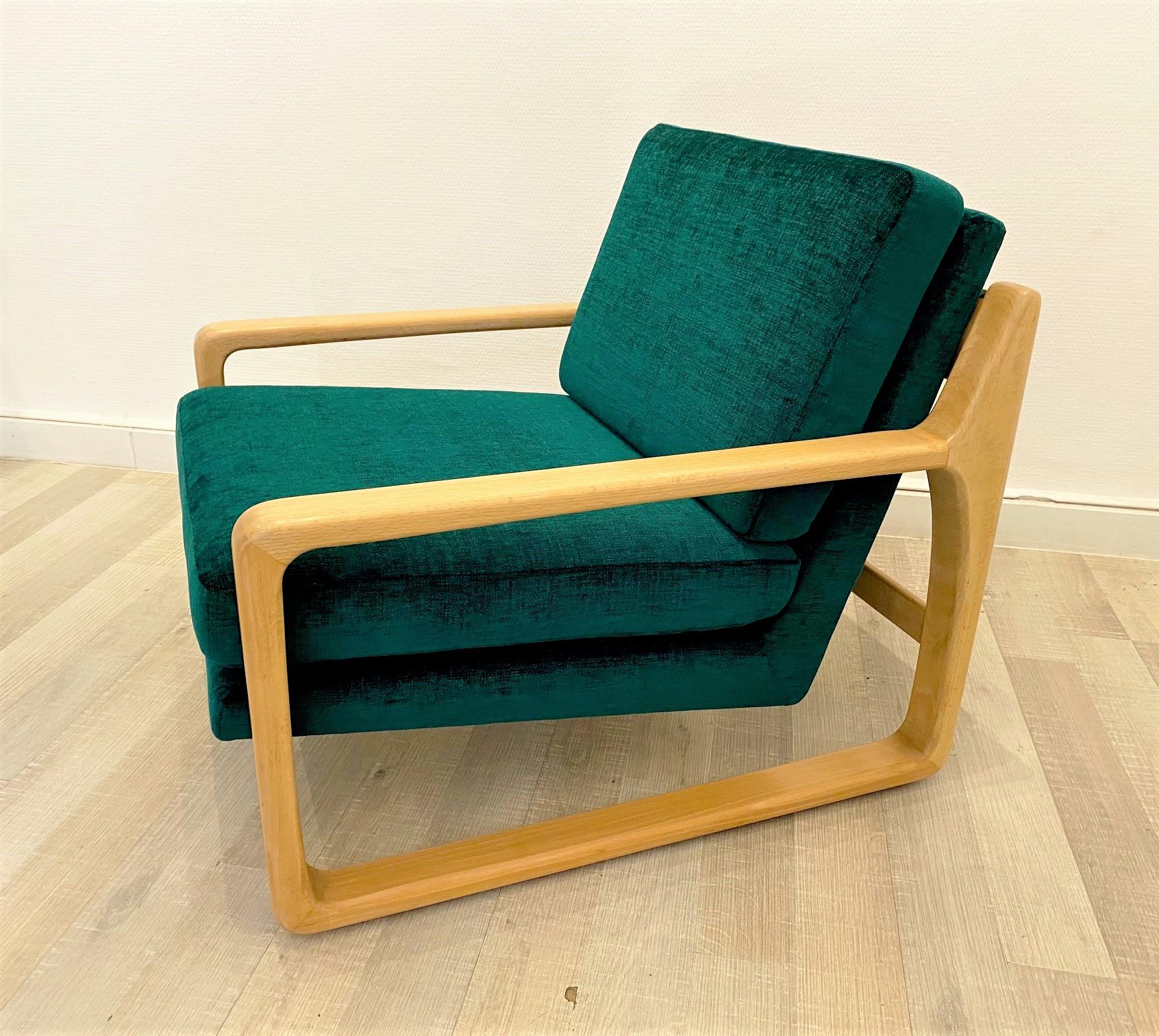 Mid-20th Century Scandinavian Pair of Armchairs For Sale