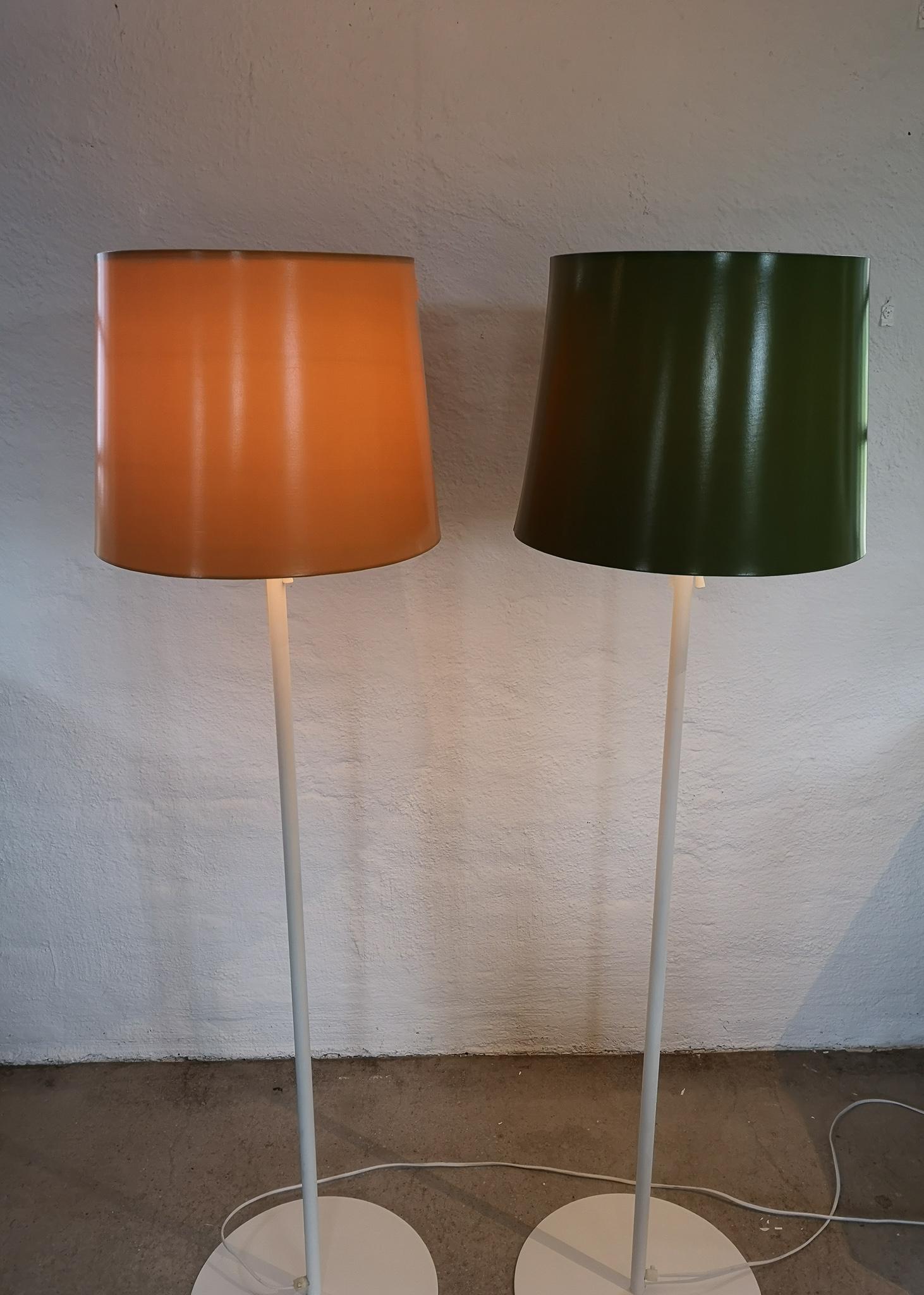 Scandinavian Pair of Floor Lamps Luxus, Sweden, 1970s For Sale 3