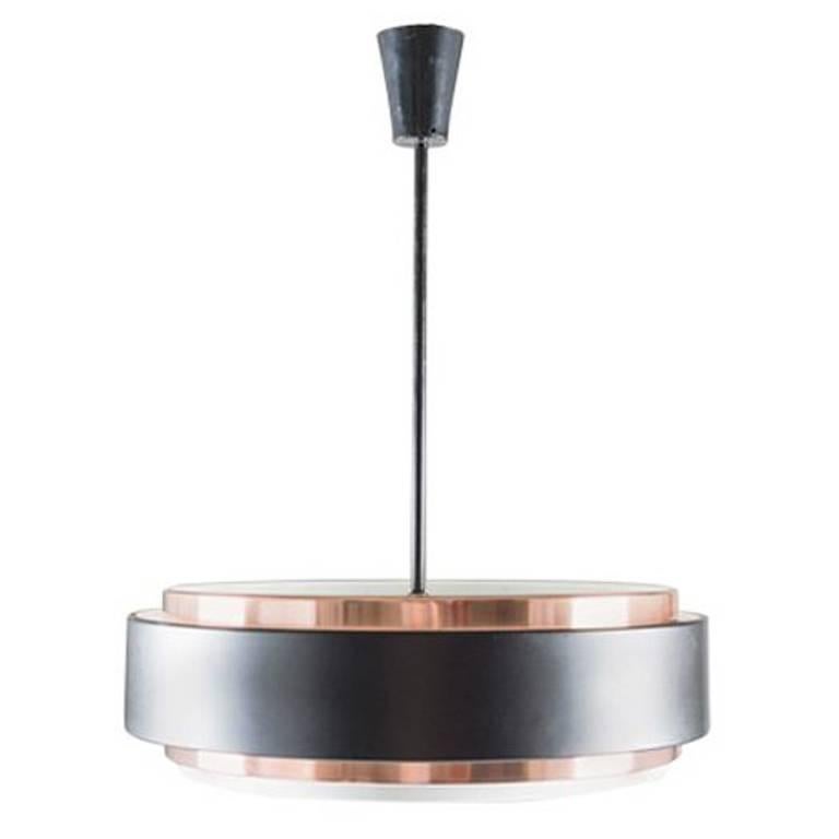 Scandinavian Pendant in Copper by Jo Hammerborg for Fog & Mørup