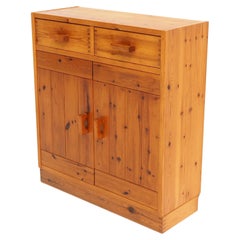 Used Scandinavian Pine Cabinet in the Style of Charlotte Perriand