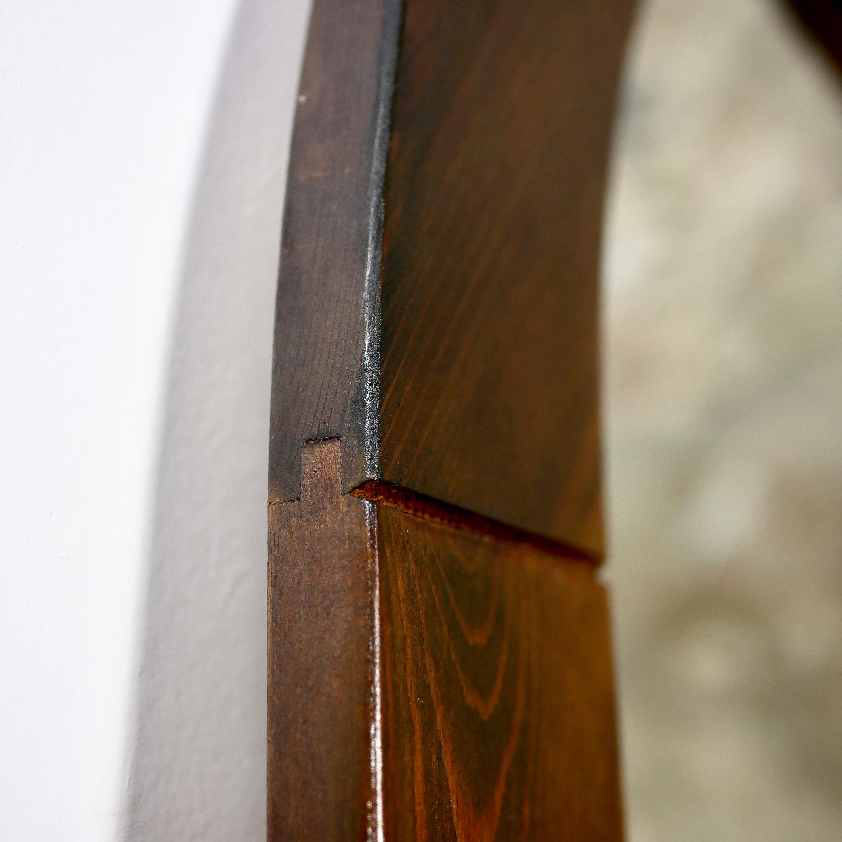 Scandinavian pine mirror by Ikea, Sweden, 1970s 8