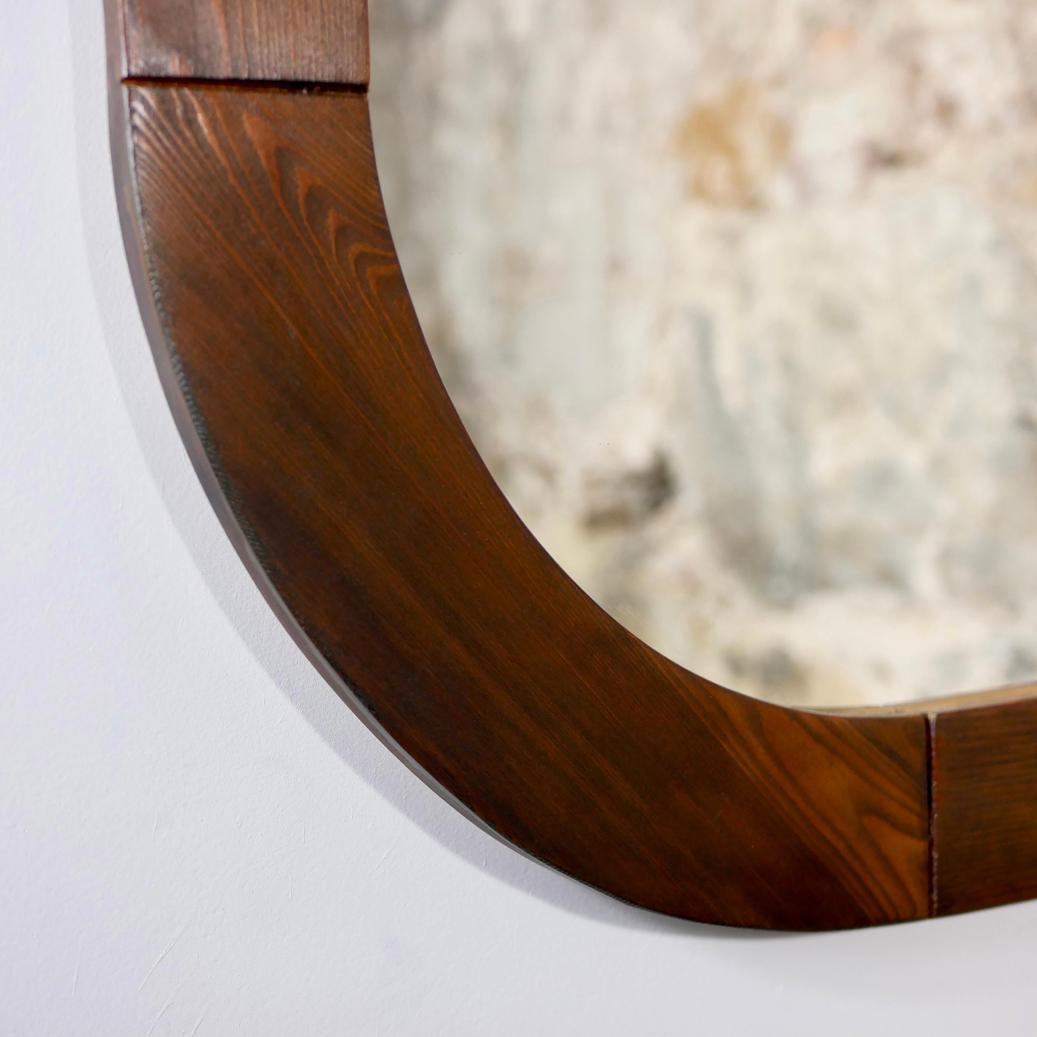 Pine Scandinavian pine mirror by Ikea, Sweden, 1970s