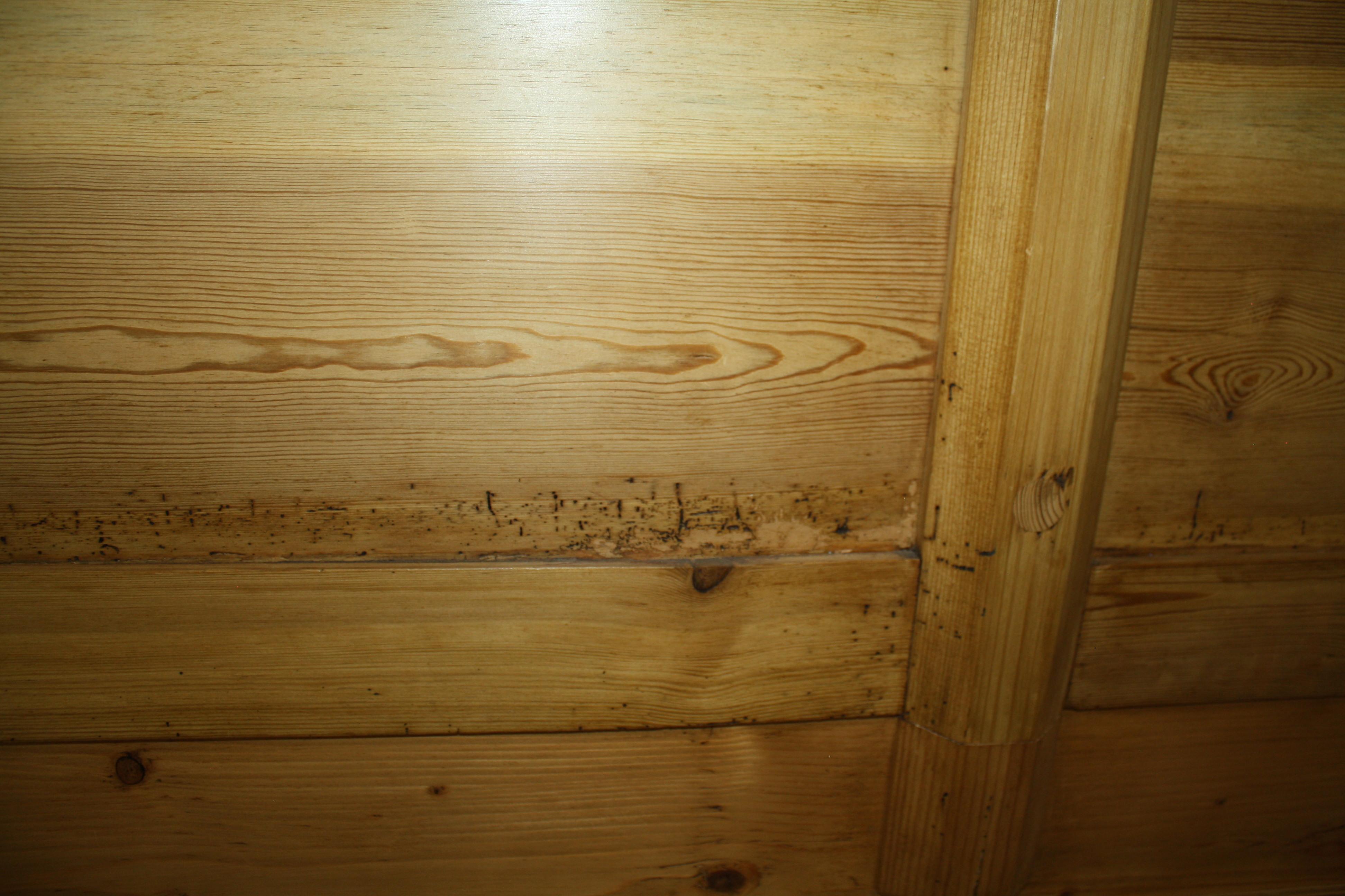 20th Century Scandinavian Pine Queen Bed Frame, circa 1930