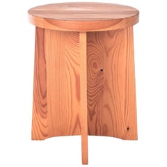 Tabouret aus skandinavischer Kiefer:: Schweden:: 1930er Jahre