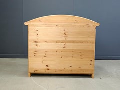 Commode scandinave en pin, années 1980