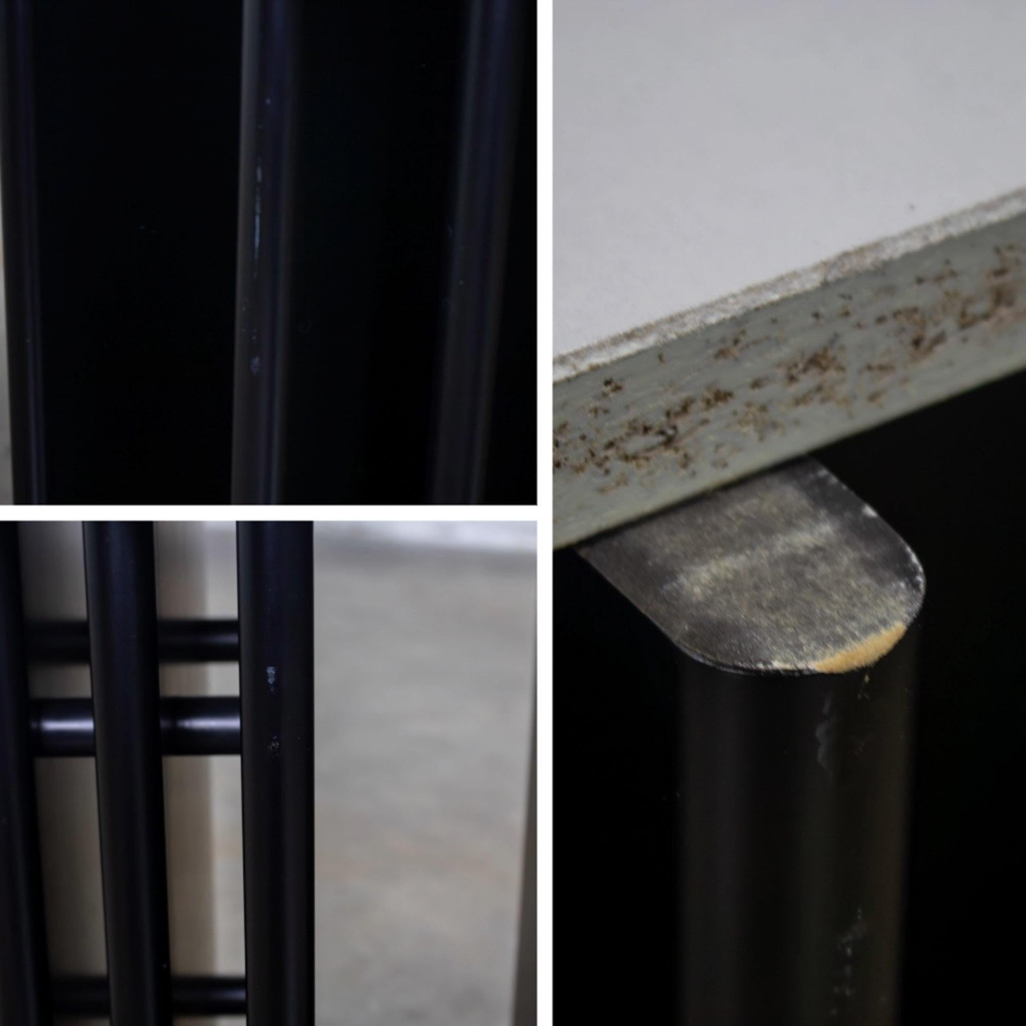 Scandinavian Post Modern End Table Rectangle Marble Top Bendixen Designs Denmark For Sale 11