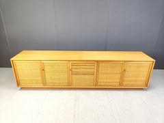 Scandinavian rattan sideboard, 1970s