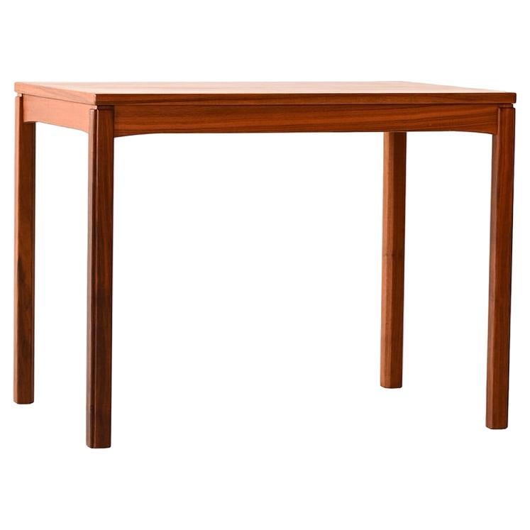 Scandinavian rectangular teak coffee table For Sale