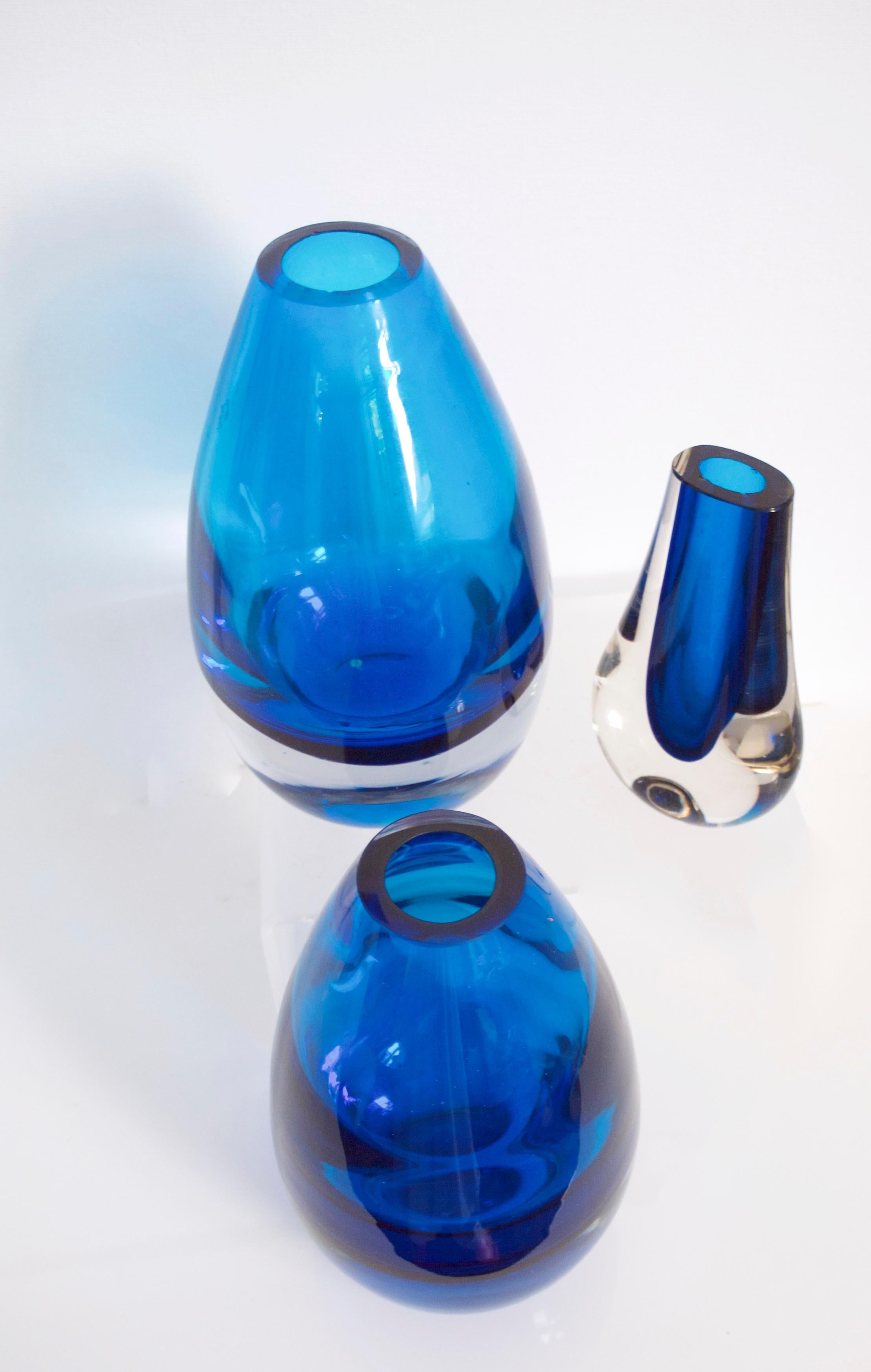 Finnish Scandinavian Riihimaki  Vases by Tamara Aladin Geoffrey Baxter Hambone For Sale