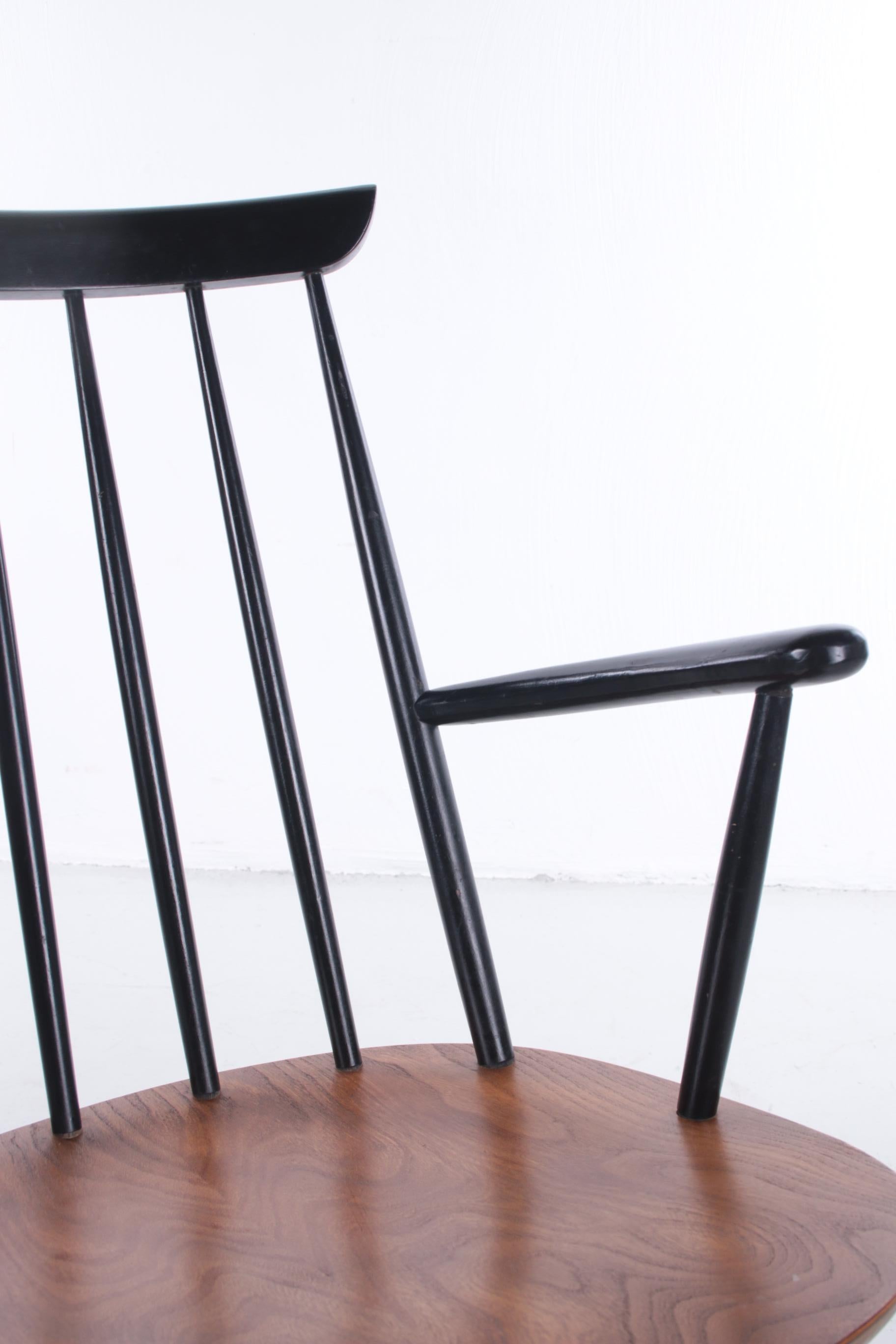 Scandinavian Rocking Chair Design by Roland Rainer by Hagafors Stolfabrik 1