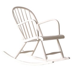 Used Scandinavian rocking chair