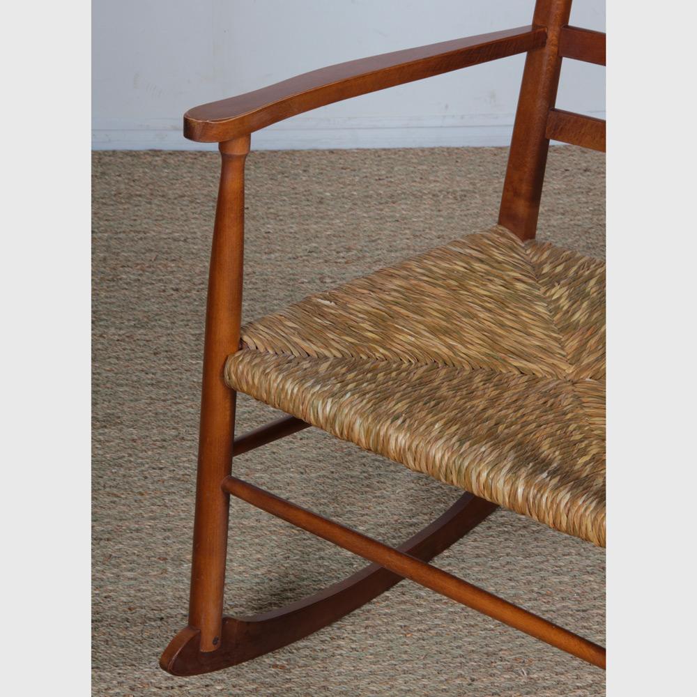 Scandinave Chaise à bascule scandinave des années 1960 en vente