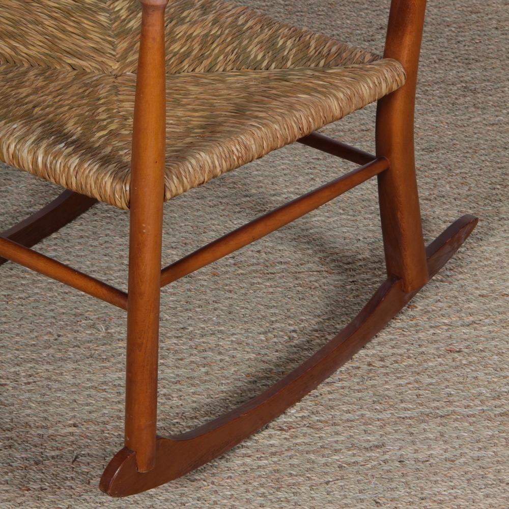 Chaise à bascule scandinave des années 1960 Bon état - En vente à MONTESSON, FR