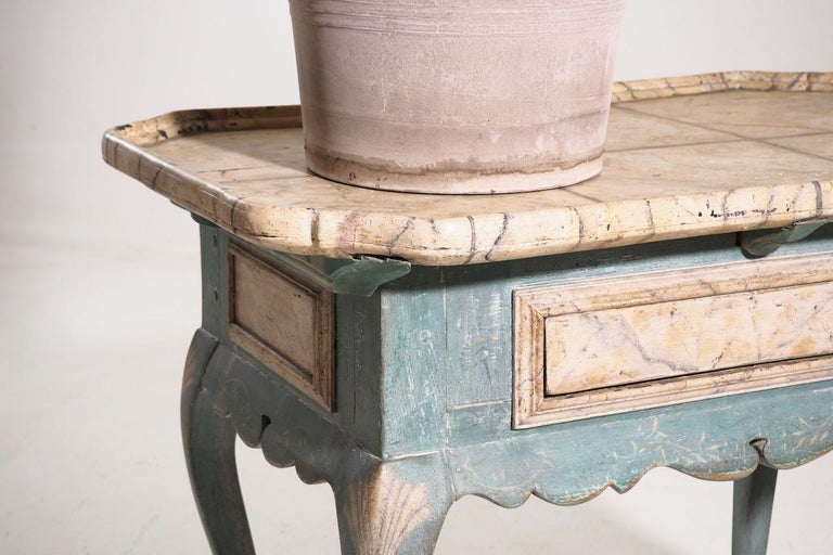 Scandinavian Rococo Table, circa 1750 For Sale at 1stDibs
