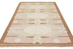 Scandinavian Rug Rollakan  Earthy Tones