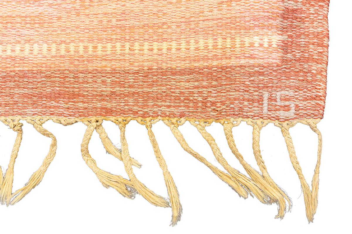 Scandinave Tapis scandinave Rollakan  Tons de terre en vente