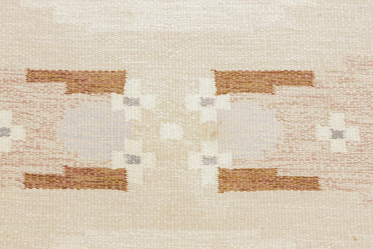 Fatto a mano Tappeto scandinavo Rollakan  Toni terrosi in vendita