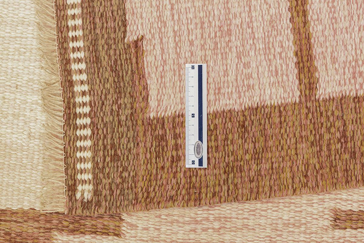XX secolo Tappeto scandinavo Rollakan  Toni terrosi in vendita